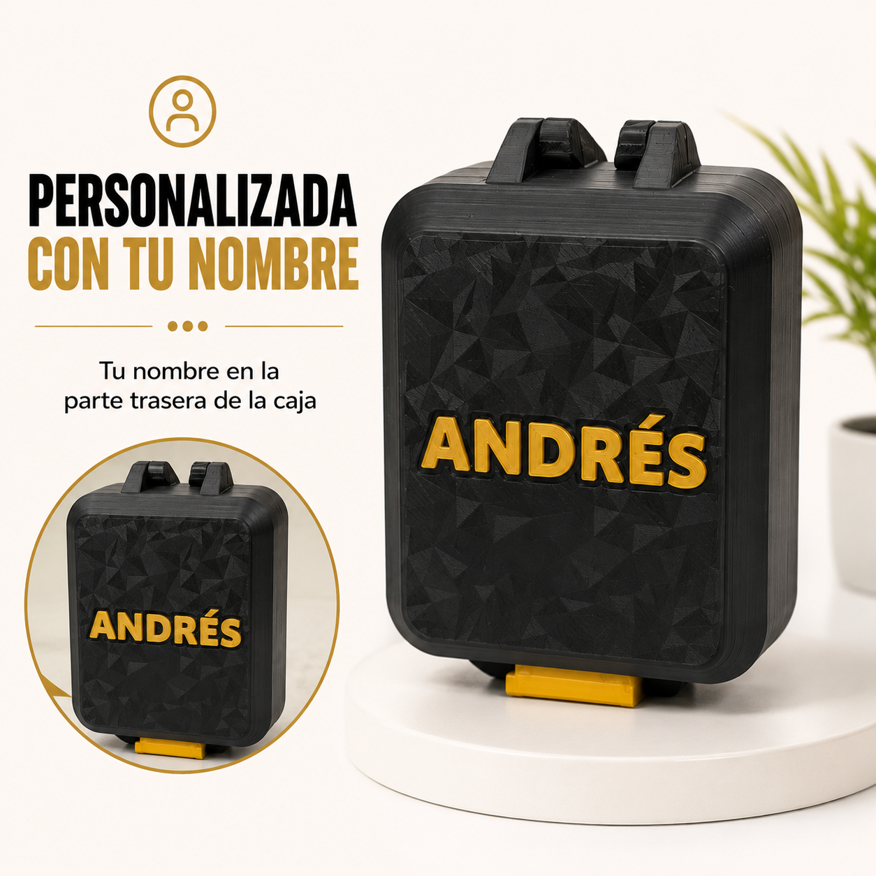 Caja para 220 Laminas Panini con nombre personalizado