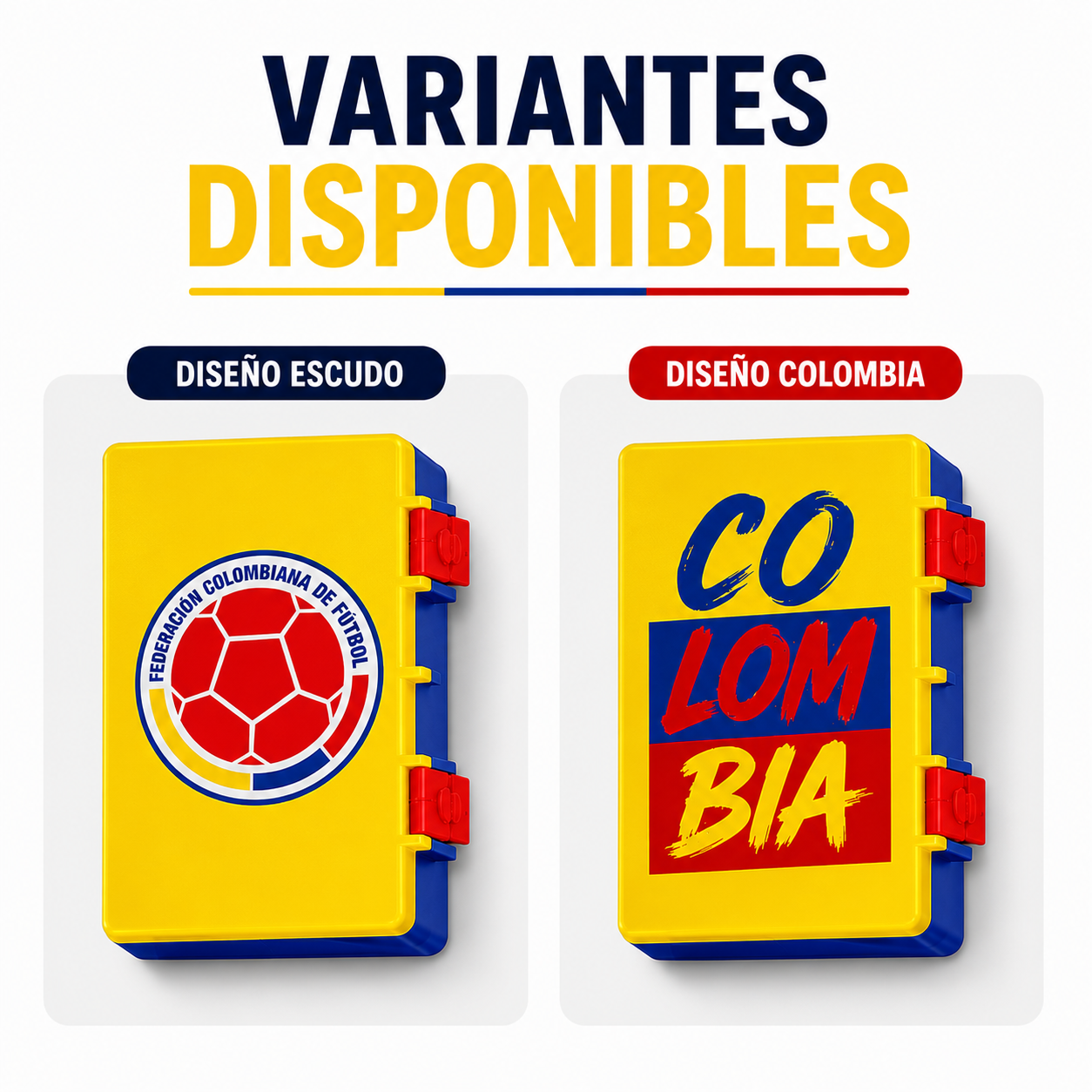 Caja doble para 400 láminas panini COLOMBIA
