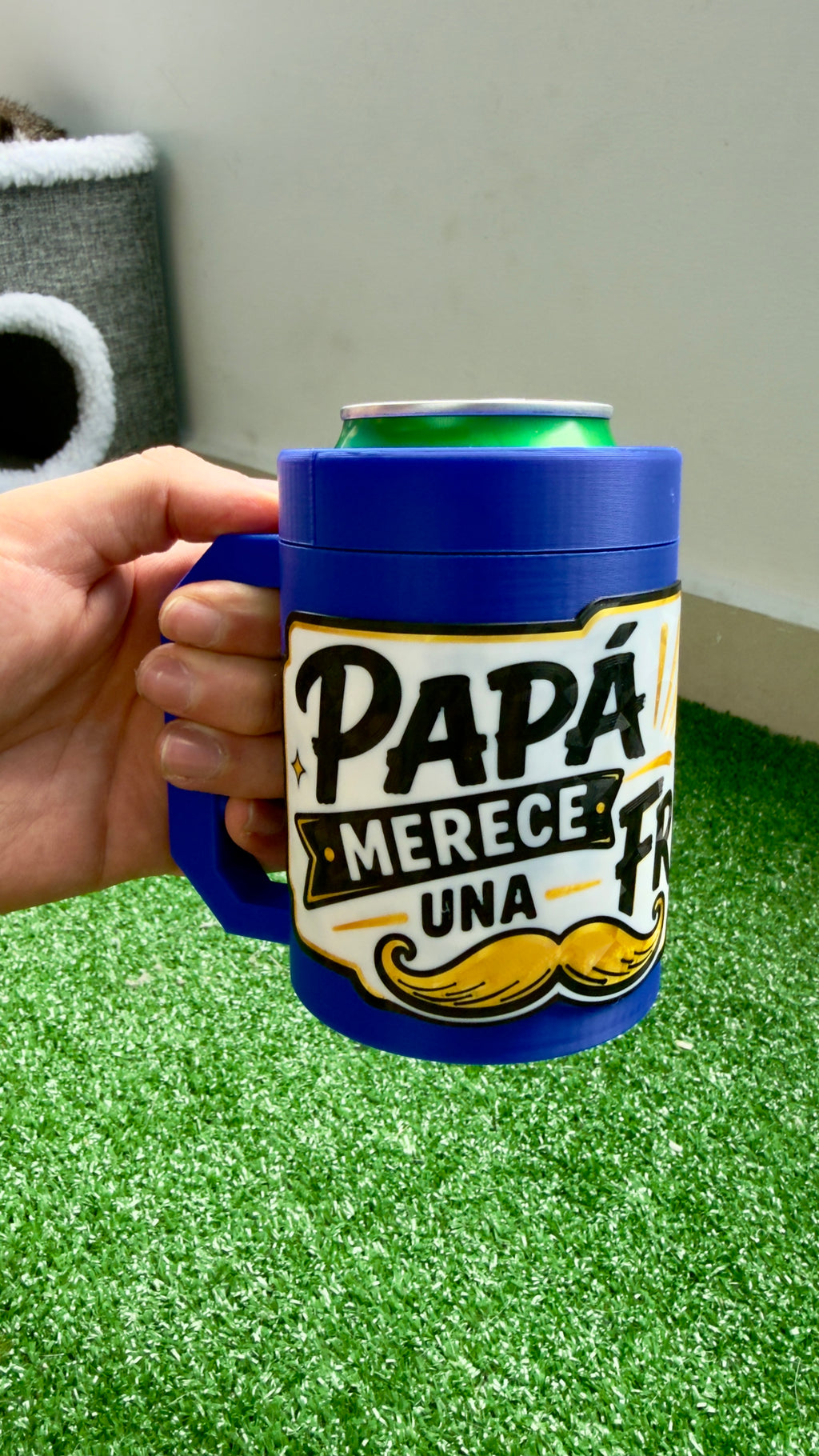 Porta Latas para papá