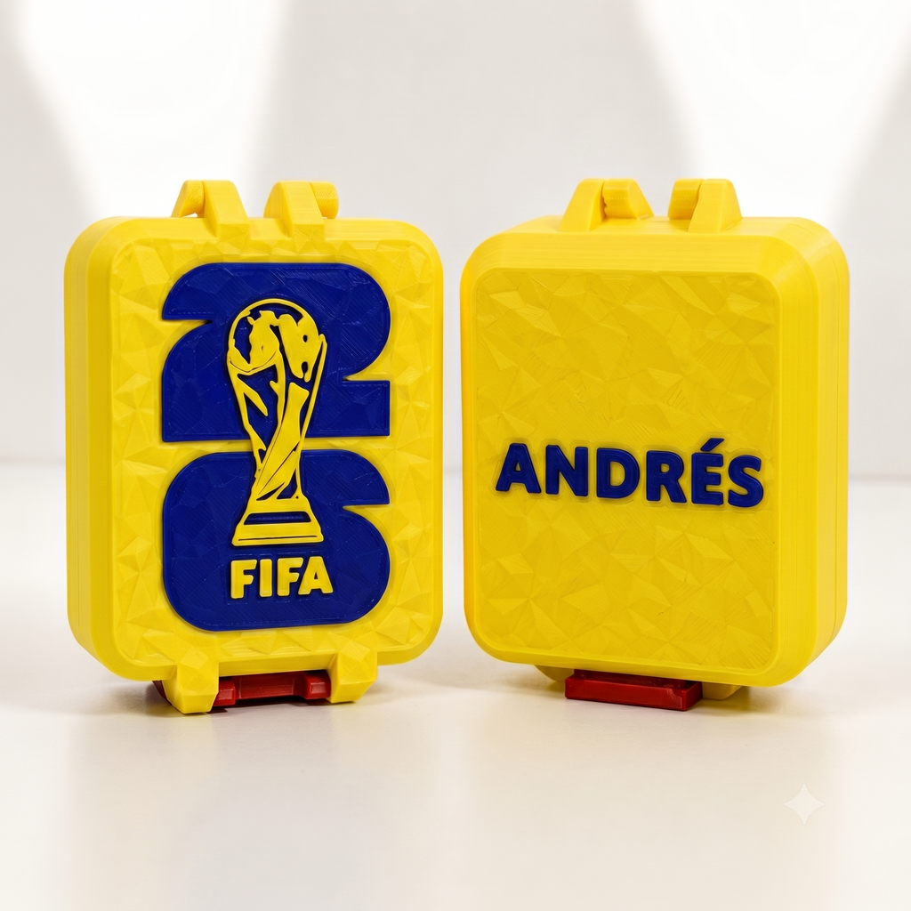 Caja para 220 Laminas Panini con nombre personalizado