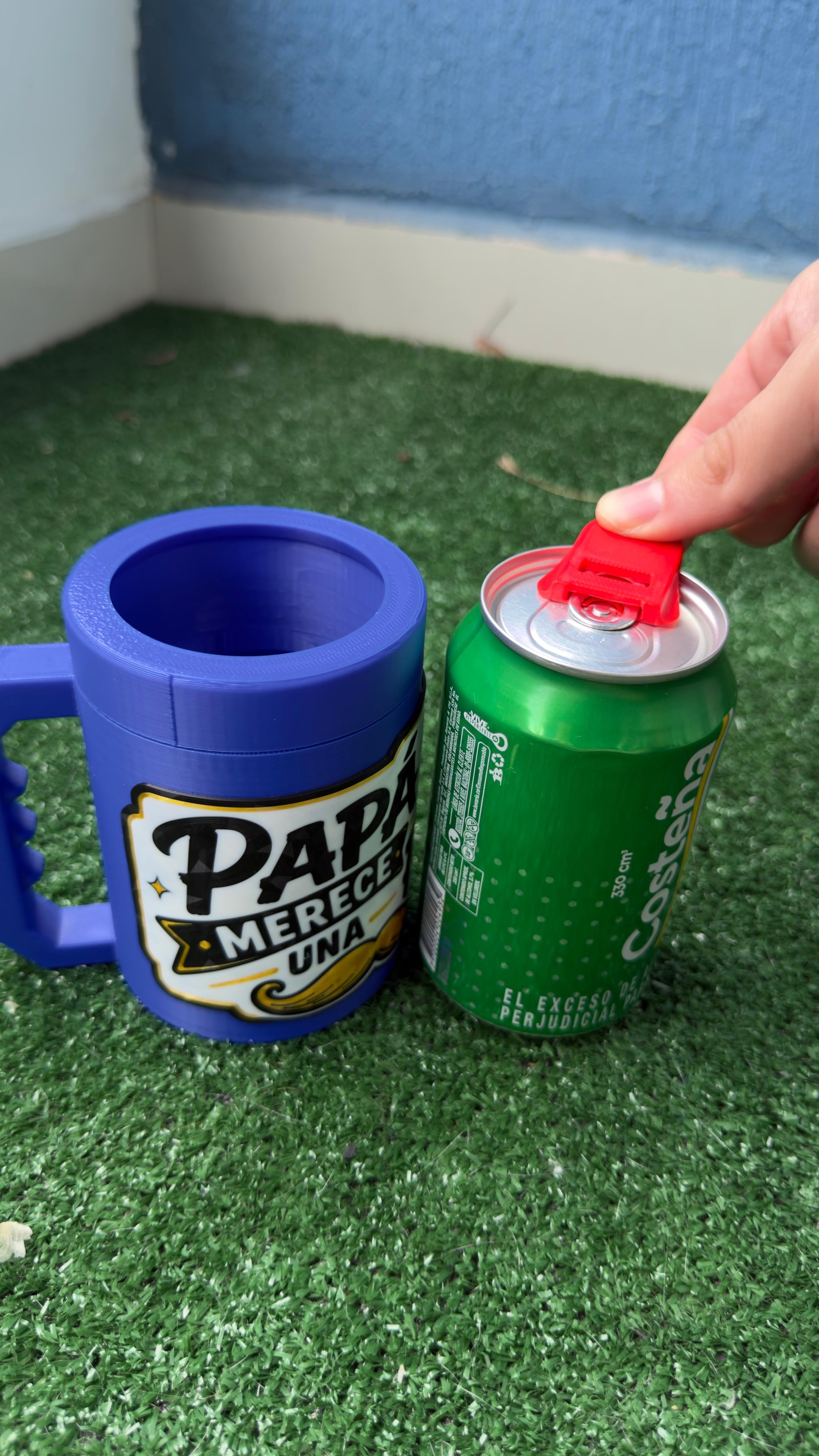 Porta Latas para papá