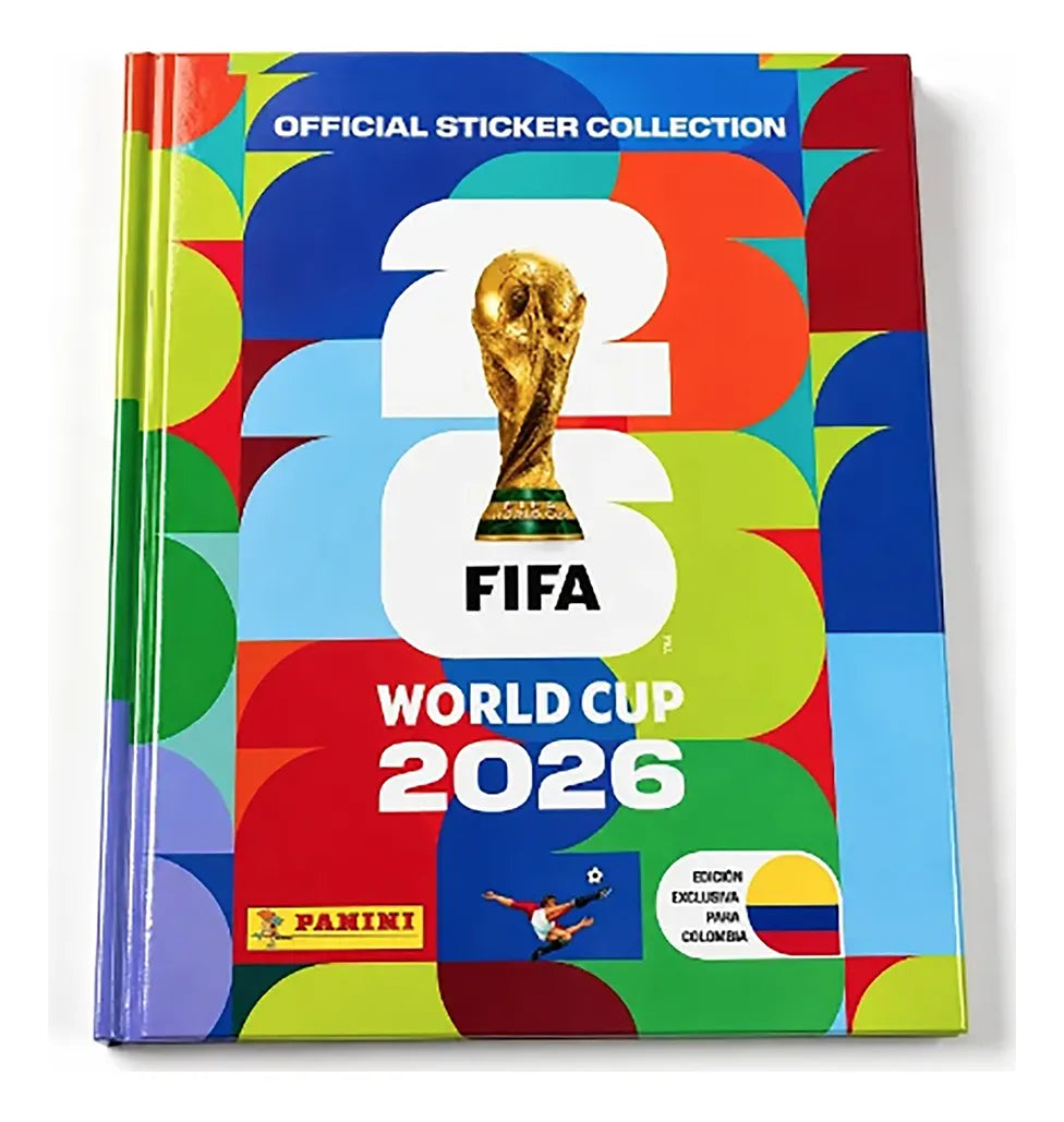 Album Panini Pasta Dura + 100 Laminas Sin Repetir + Caja para 500 láminas panini