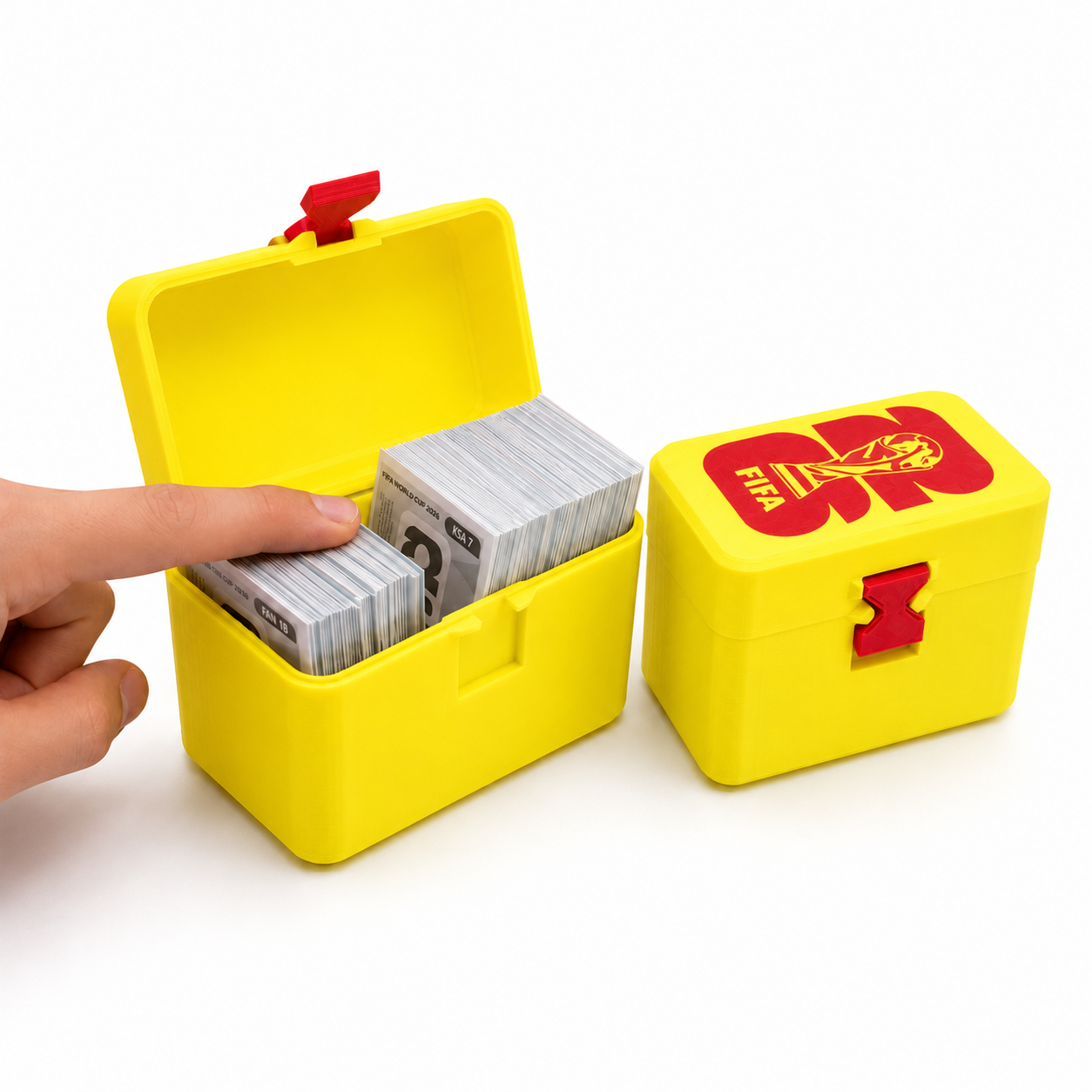 Caja Vertical para 500 Laminas Panini para búsqueda inteligente
