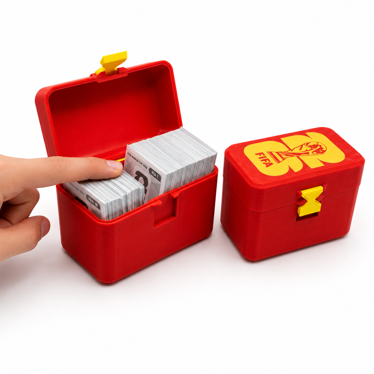 Caja Vertical para 500 Laminas Panini para búsqueda inteligente