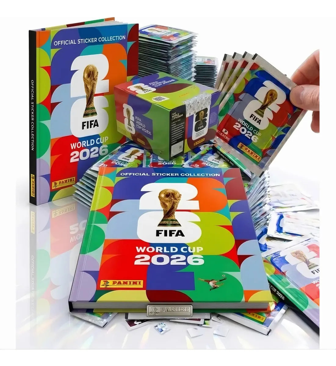 Álbum Tapa Dura Panini Mundial Fifa 2026 Oficial