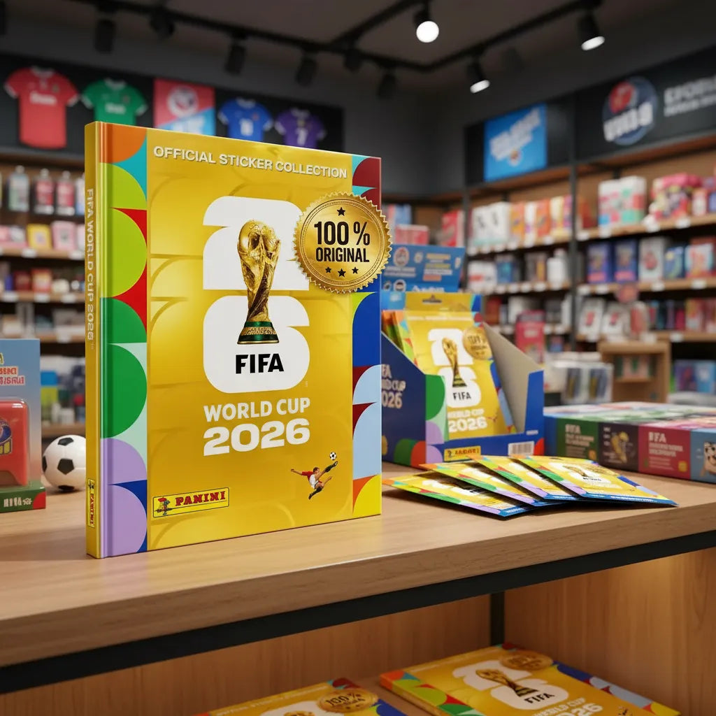 Álbum Mundial 2026 Gold Dorado + 100 Laminas Sin Repetir